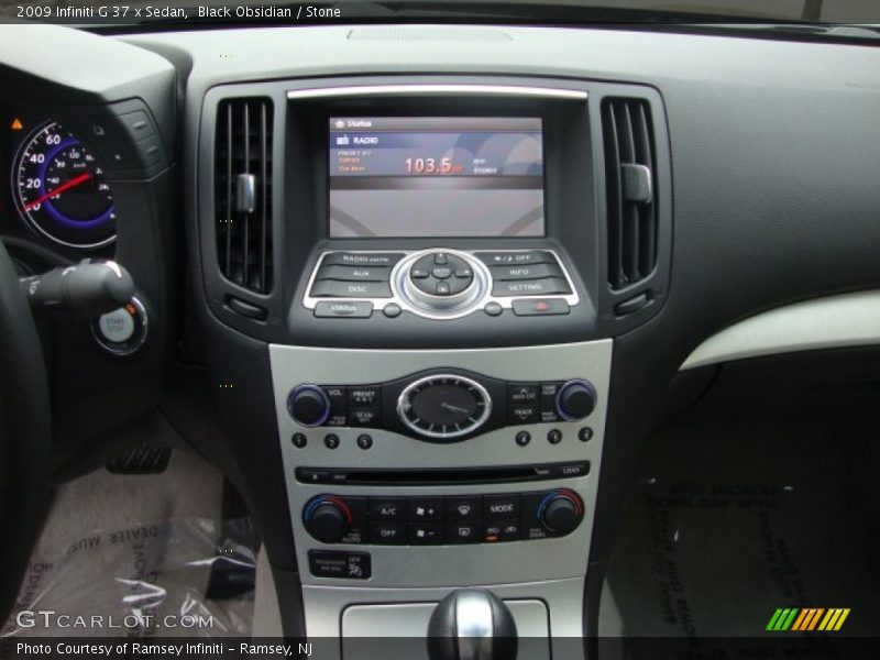 Black Obsidian / Stone 2009 Infiniti G 37 x Sedan
