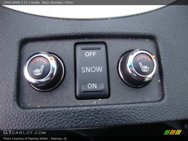 Black Obsidian / Stone 2009 Infiniti G 37 x Sedan