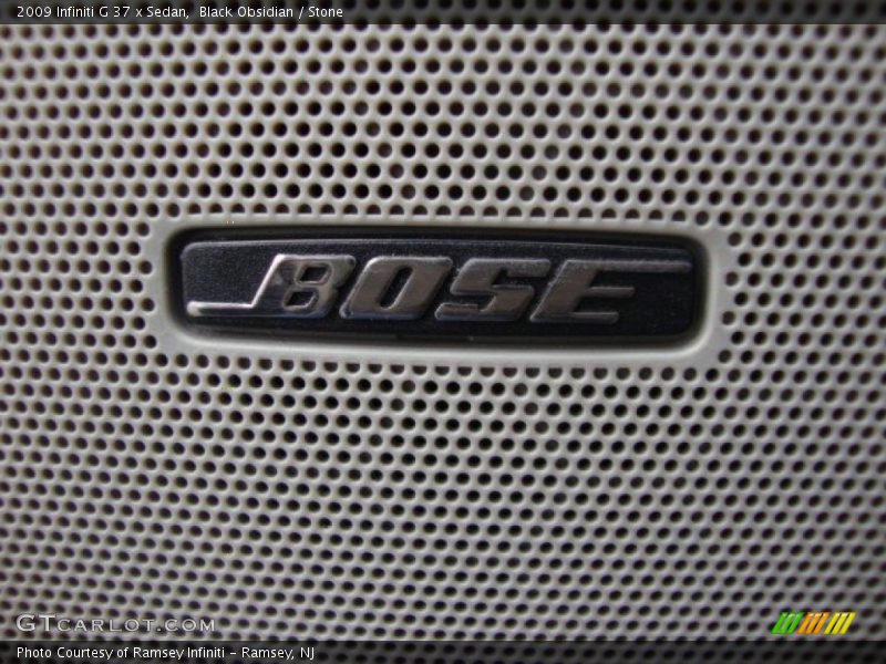 Black Obsidian / Stone 2009 Infiniti G 37 x Sedan