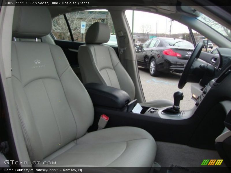 Black Obsidian / Stone 2009 Infiniti G 37 x Sedan