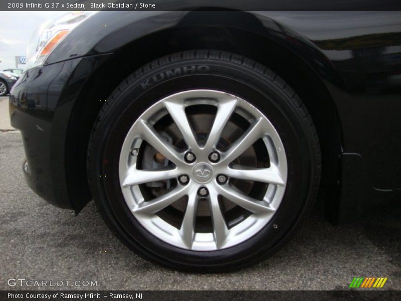 Black Obsidian / Stone 2009 Infiniti G 37 x Sedan