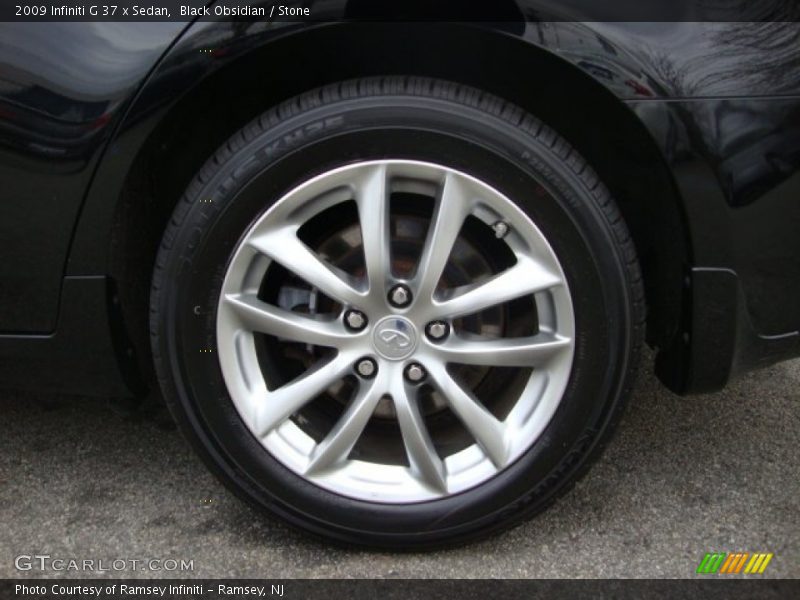 Black Obsidian / Stone 2009 Infiniti G 37 x Sedan