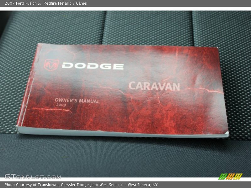 Redfire Metallic / Camel 2007 Ford Fusion S