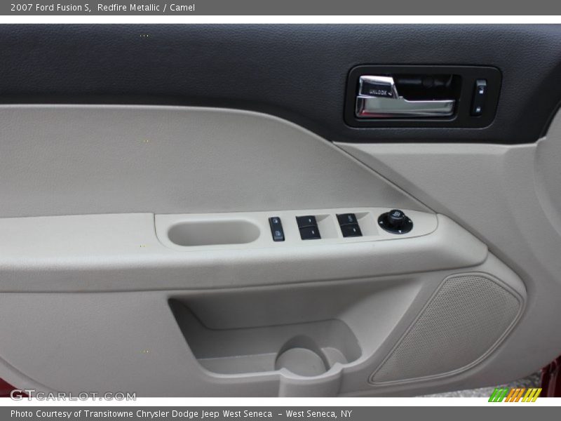 Redfire Metallic / Camel 2007 Ford Fusion S