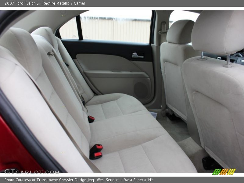 Redfire Metallic / Camel 2007 Ford Fusion S