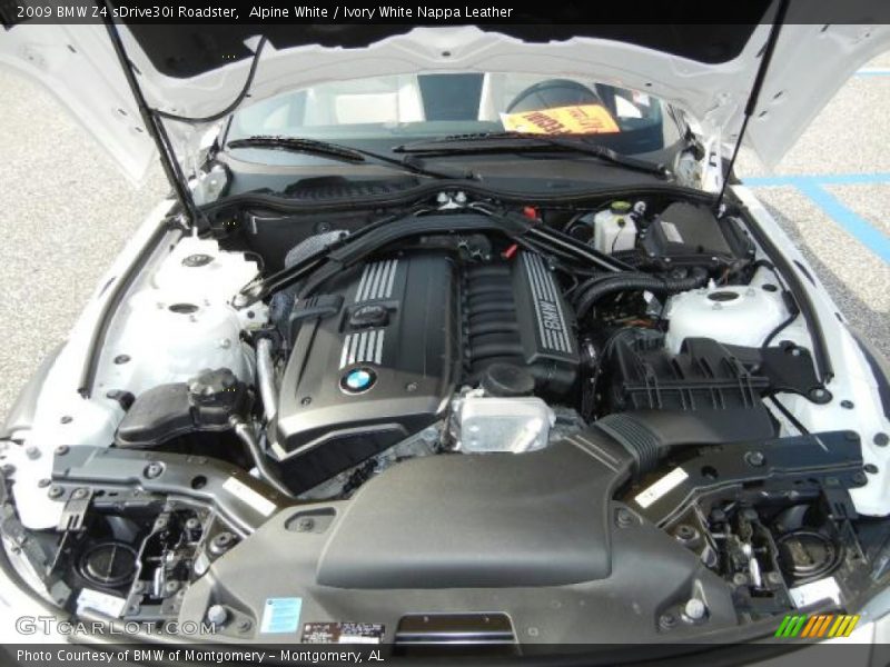 Alpine White / Ivory White Nappa Leather 2009 BMW Z4 sDrive30i Roadster