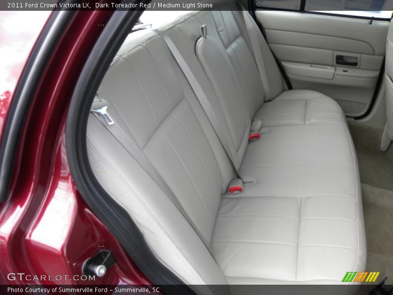 Rear Seat of 2011 Crown Victoria LX
