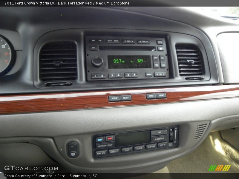 Controls of 2011 Crown Victoria LX