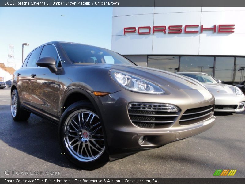 Umber Brown Metallic / Umber Brown 2011 Porsche Cayenne S