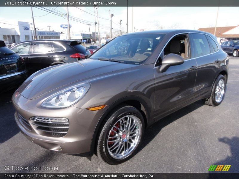 Umber Brown Metallic / Umber Brown 2011 Porsche Cayenne S