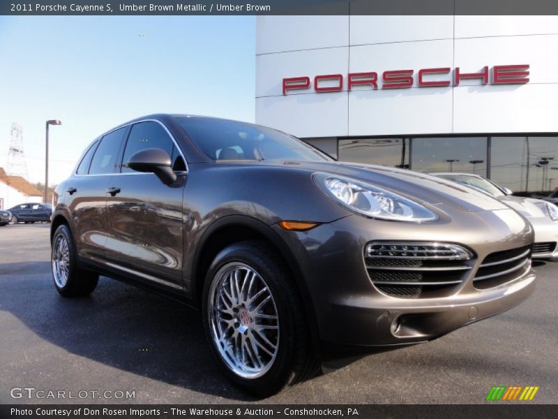 Umber Brown Metallic / Umber Brown 2011 Porsche Cayenne S