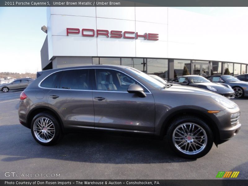Umber Brown Metallic / Umber Brown 2011 Porsche Cayenne S