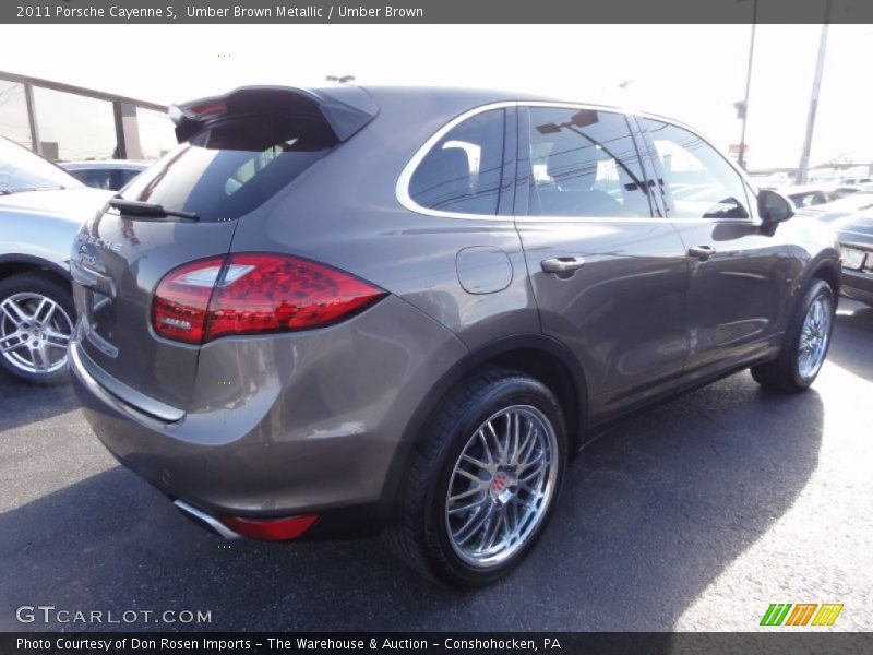 Umber Brown Metallic / Umber Brown 2011 Porsche Cayenne S