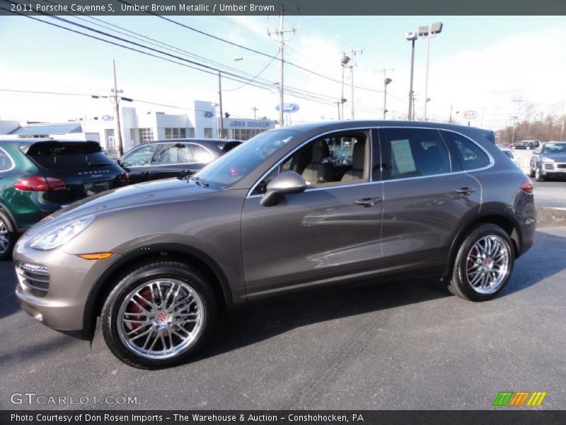 Umber Brown Metallic / Umber Brown 2011 Porsche Cayenne S