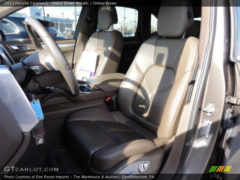 Umber Brown Metallic / Umber Brown 2011 Porsche Cayenne S