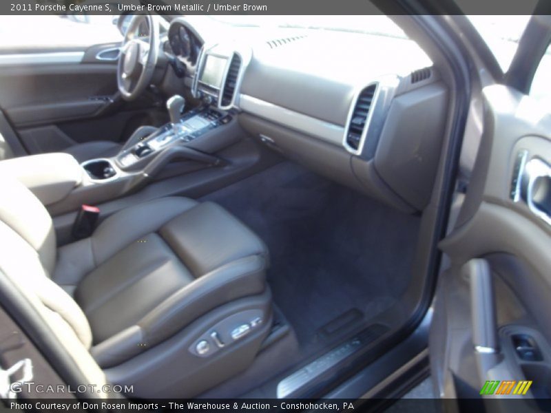 Umber Brown Metallic / Umber Brown 2011 Porsche Cayenne S