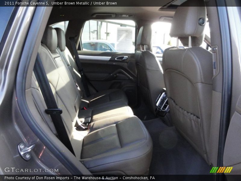 Umber Brown Metallic / Umber Brown 2011 Porsche Cayenne S
