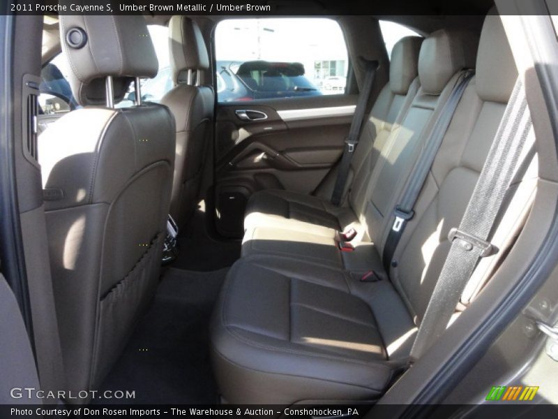 Umber Brown Metallic / Umber Brown 2011 Porsche Cayenne S