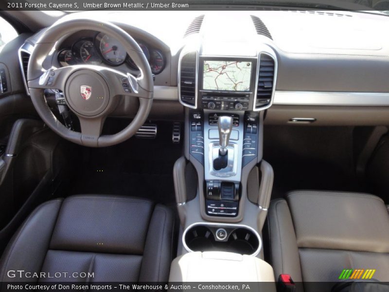 Umber Brown Metallic / Umber Brown 2011 Porsche Cayenne S