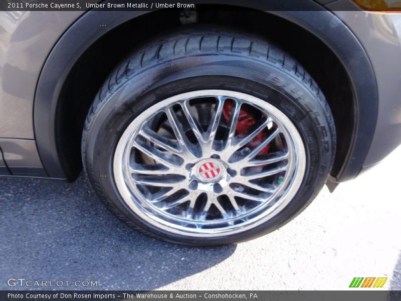 Umber Brown Metallic / Umber Brown 2011 Porsche Cayenne S