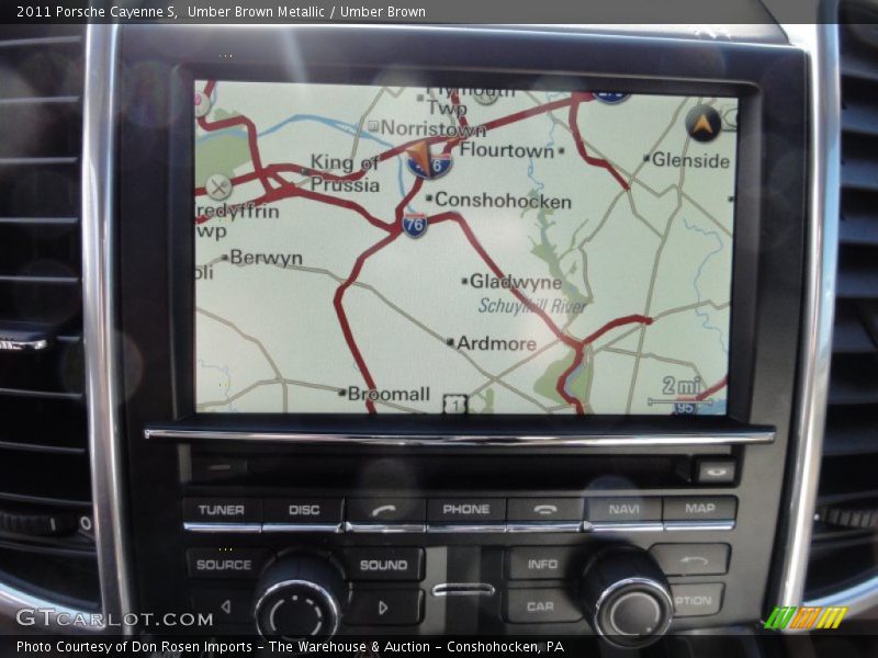 Umber Brown Metallic / Umber Brown 2011 Porsche Cayenne S
