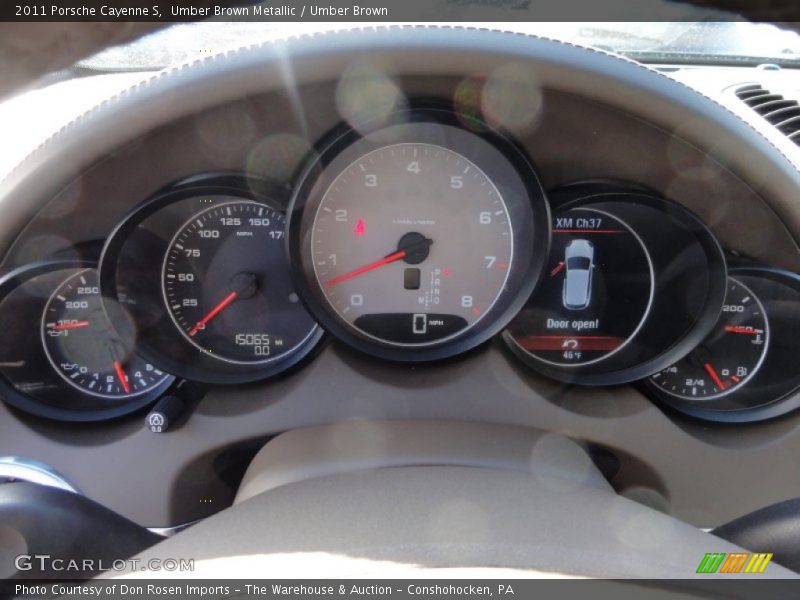 Umber Brown Metallic / Umber Brown 2011 Porsche Cayenne S