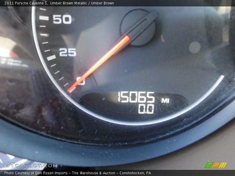Umber Brown Metallic / Umber Brown 2011 Porsche Cayenne S