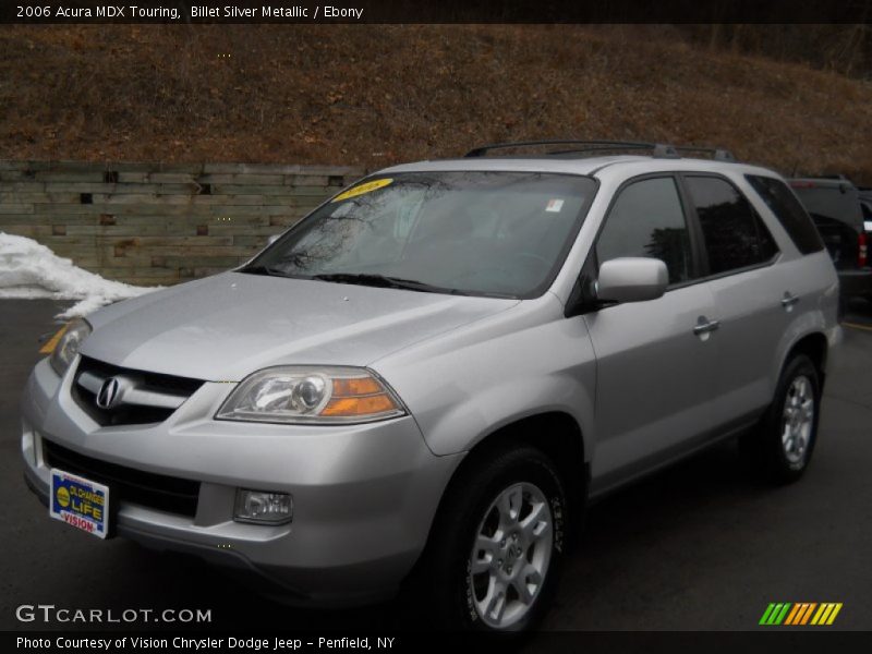Billet Silver Metallic / Ebony 2006 Acura MDX Touring