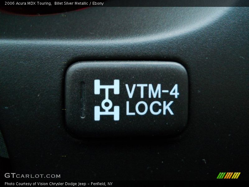 Billet Silver Metallic / Ebony 2006 Acura MDX Touring