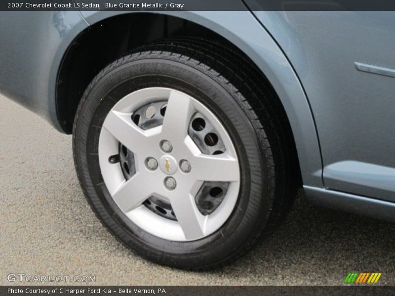 Blue Granite Metallic / Gray 2007 Chevrolet Cobalt LS Sedan