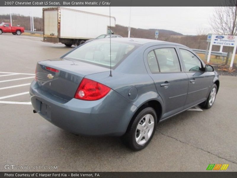 Blue Granite Metallic / Gray 2007 Chevrolet Cobalt LS Sedan