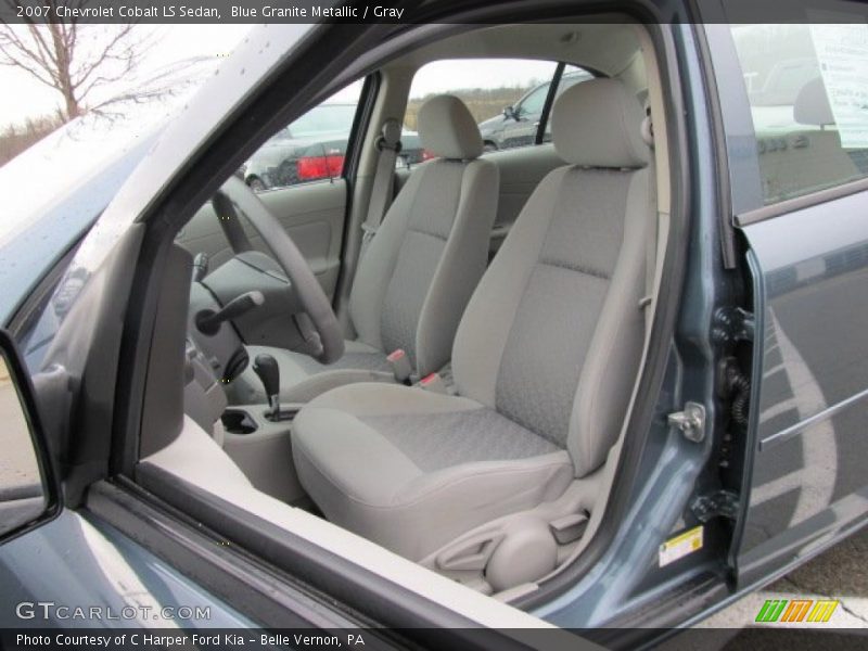 Blue Granite Metallic / Gray 2007 Chevrolet Cobalt LS Sedan