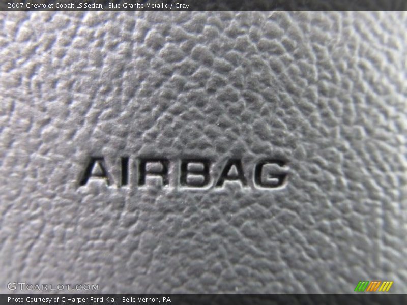 Blue Granite Metallic / Gray 2007 Chevrolet Cobalt LS Sedan