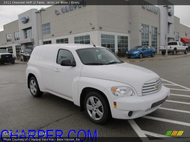 Arctic Ice White / Ebony 2011 Chevrolet HHR LS Panel