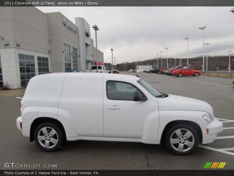 Arctic Ice White / Ebony 2011 Chevrolet HHR LS Panel