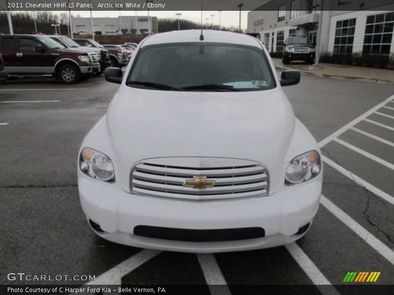 Arctic Ice White / Ebony 2011 Chevrolet HHR LS Panel