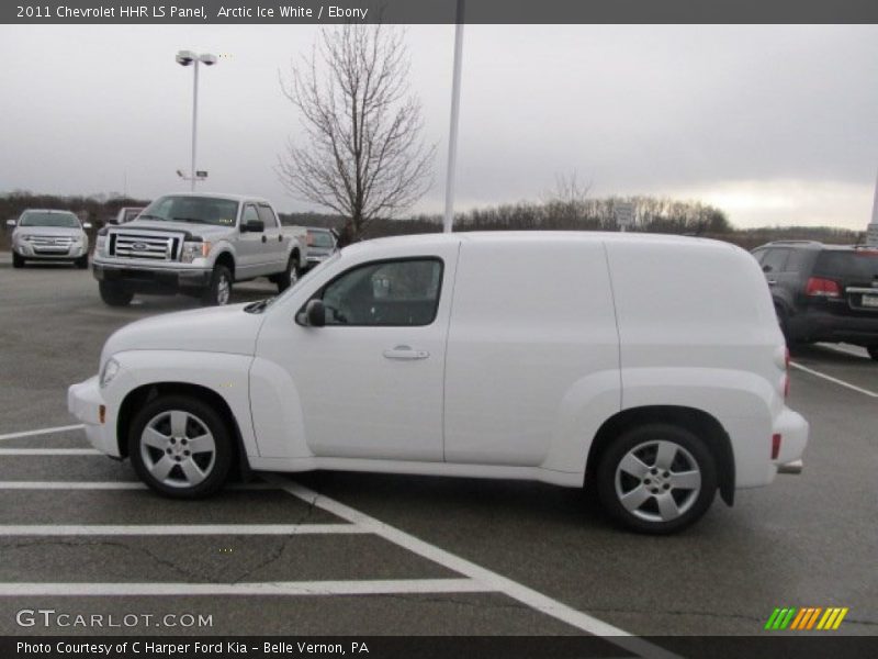 Arctic Ice White / Ebony 2011 Chevrolet HHR LS Panel