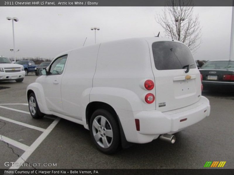 Arctic Ice White / Ebony 2011 Chevrolet HHR LS Panel