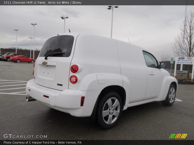 Arctic Ice White / Ebony 2011 Chevrolet HHR LS Panel