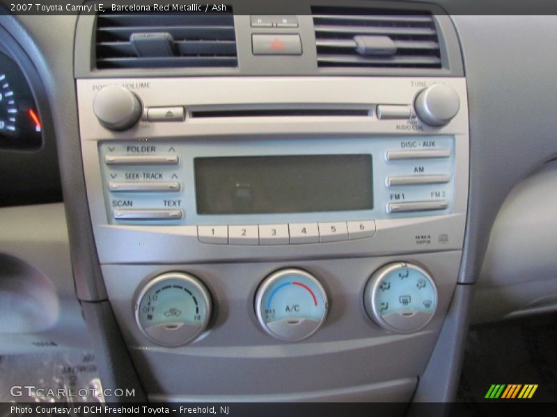 Barcelona Red Metallic / Ash 2007 Toyota Camry LE