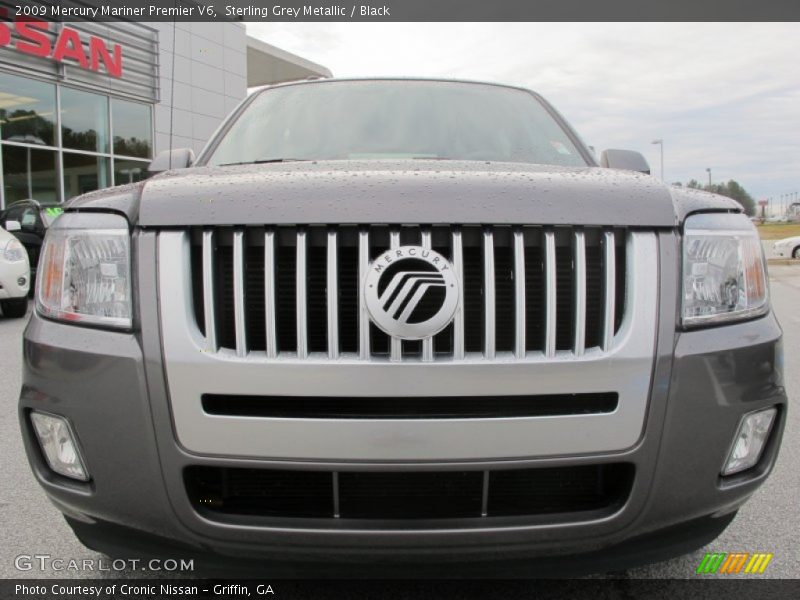 Sterling Grey Metallic / Black 2009 Mercury Mariner Premier V6