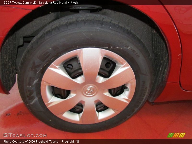 Barcelona Red Metallic / Ash 2007 Toyota Camry LE