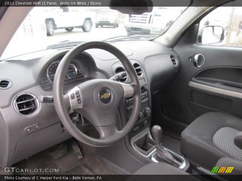 Arctic Ice White / Ebony 2011 Chevrolet HHR LS Panel