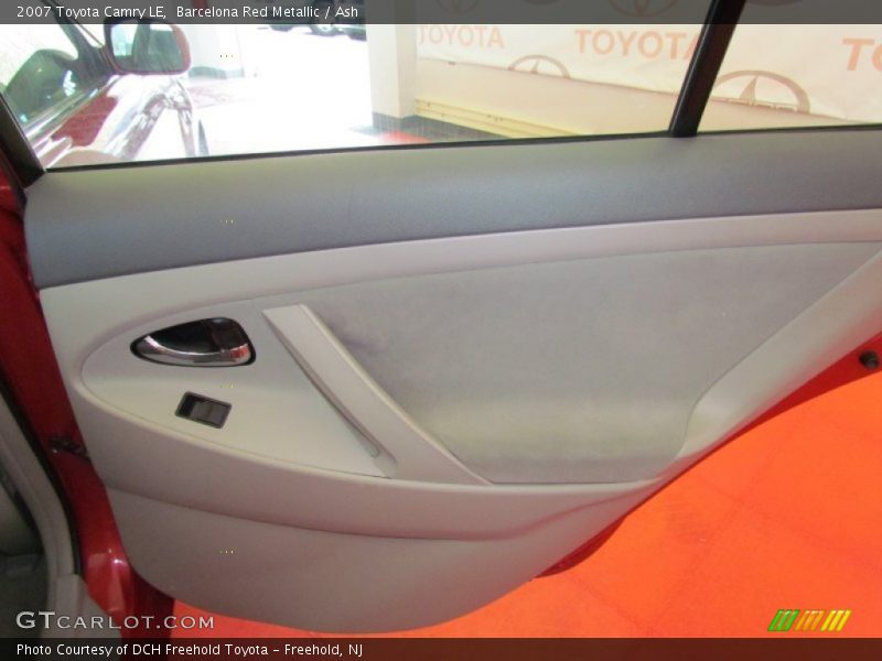 Barcelona Red Metallic / Ash 2007 Toyota Camry LE