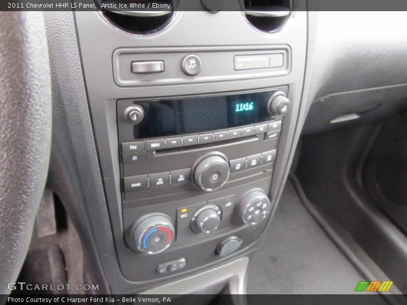 Arctic Ice White / Ebony 2011 Chevrolet HHR LS Panel