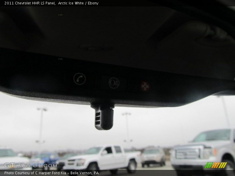 Arctic Ice White / Ebony 2011 Chevrolet HHR LS Panel