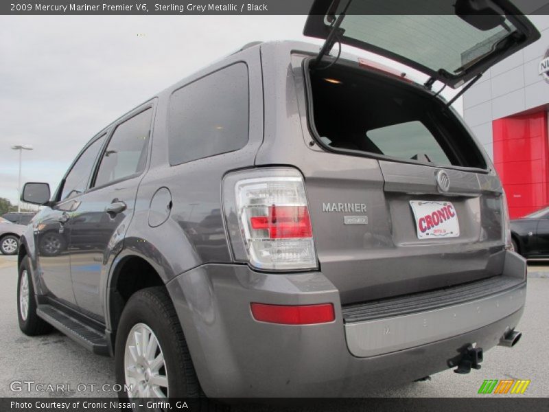 Sterling Grey Metallic / Black 2009 Mercury Mariner Premier V6