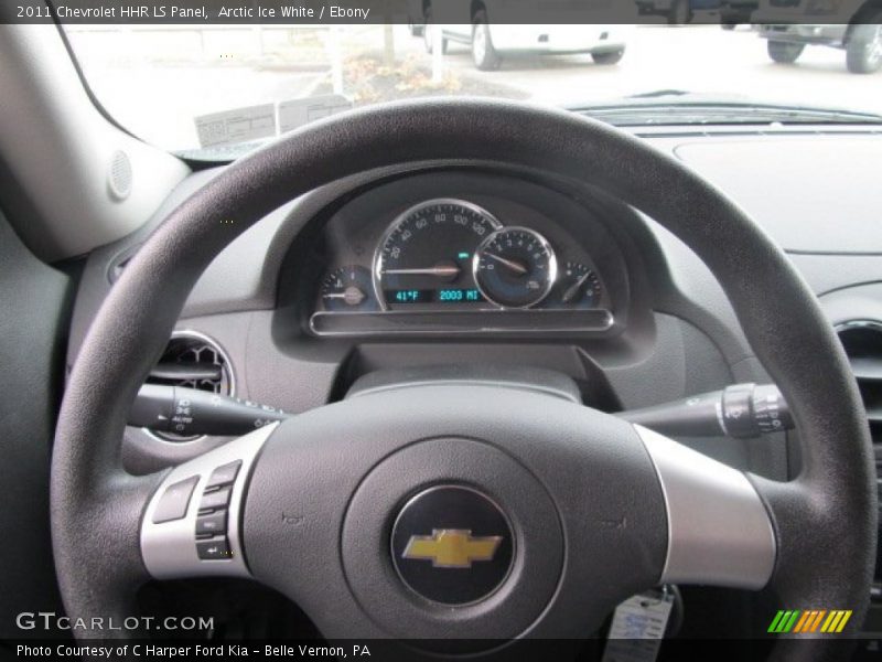 Arctic Ice White / Ebony 2011 Chevrolet HHR LS Panel