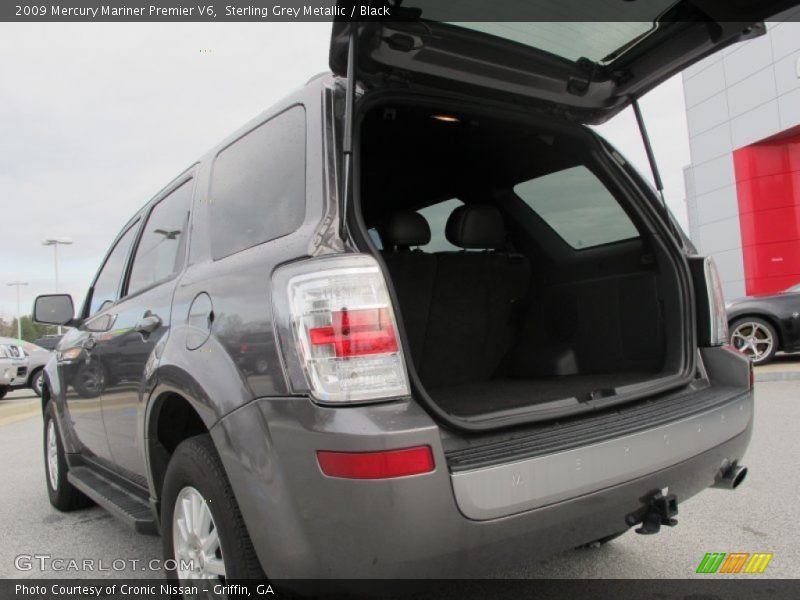 Sterling Grey Metallic / Black 2009 Mercury Mariner Premier V6