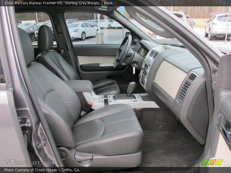  2009 Mariner Premier V6 Black Interior